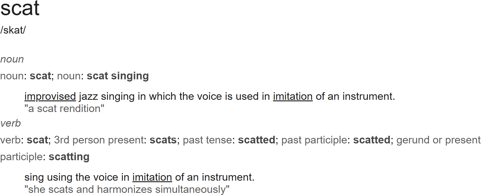 Oxford English Dictionary definition